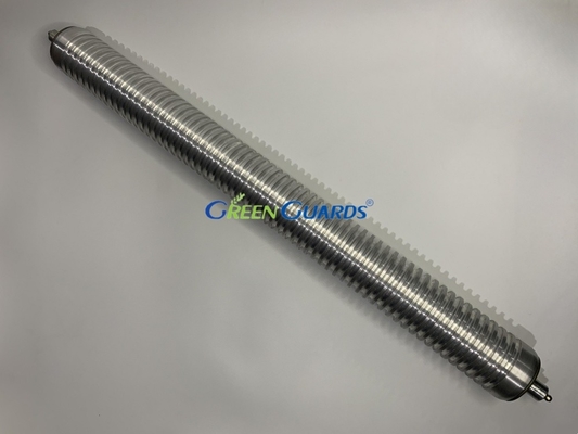 잔디 깎는 롤러 22 "구조 가공 알루미늄 G068614 Fits Jacobsen 걸음 녹색 깎는
