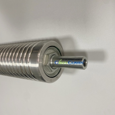 잔디 깎는 롤러 - 좁은 갈래 가공 알루미늄 - 2 1/2 G115-7360