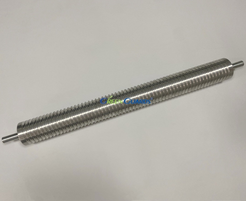 잔디 깎는 롤러 - 좁은 갈래 가공 알루미늄 - 2 1/2 G115-7360